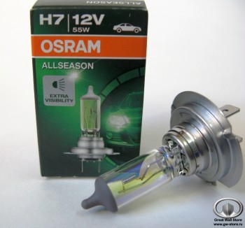   H7 Osram Allseason 12V 55W