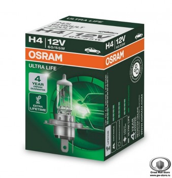   H4 OSRAM Ultra Life 12V 60/55W
