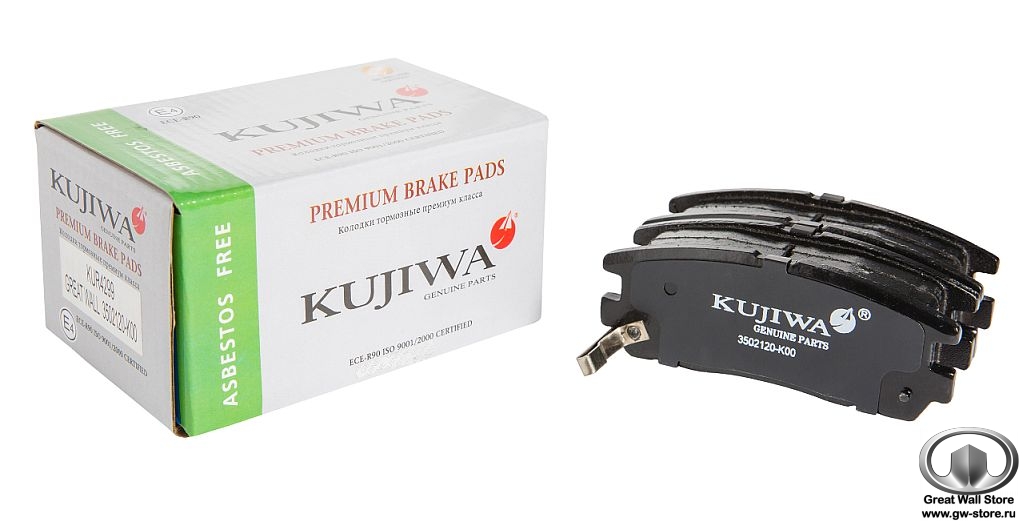 Колодки тормозные задние дисковые Hover, Safe F1 (KUJIWA)