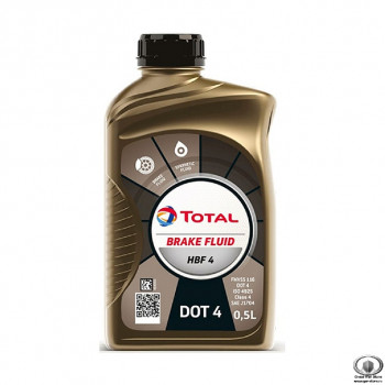 Жидкость тормозная TOTAL DOT-4 HBF4 (0,5л)