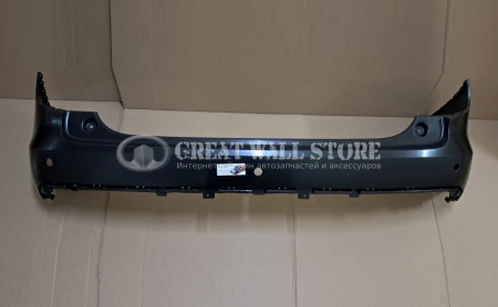 Бампер задний верхняя часть Haval Jolion рестайлинг с 2024 под 3 парктроника (ОРИГИНАЛ)