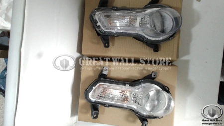 Фара противотуманная передняя левая Hover H5 (аналог)