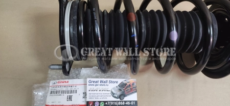 Амортизатор передний левый в сборе (с пружиной, опорой, пыльником и отбойником) Haval Dargo, Dargo X (ОРИГИНАЛ)