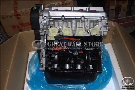 Двигатель SQR472F в сборе без навесного для CHERY QQ 1.1л