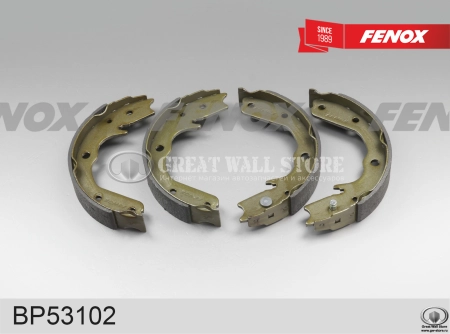 Колодка тормозная задняя стояночного тормоза (комплект 4шт) Hover, Safe F1 (FENOX аналог 3507120-K00)