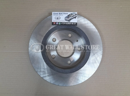 Диск тормозной задний Chery Tiggo 2, 4, OMODA C5 (ОРИГИНАЛ)