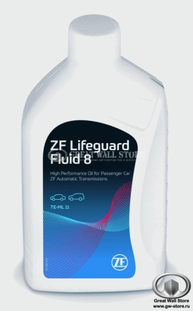 Масло трансмиссионное ZF LIFEGUARD FLUID 8 для АКПП 8HP 1л.