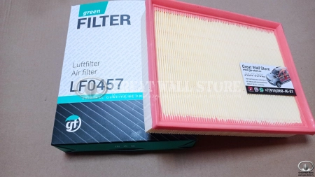 Фильтр воздушный Haval H6, M6, Hover H6 (Green Filter аналог 1109110XKZ16A)