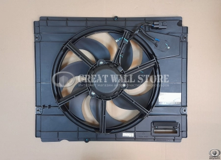 Электровентилятор охлаждения двигателя в сборе GW Wingle 7 (ОРИГИНАЛ)