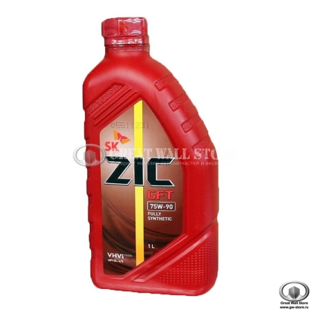 Масло трансмиссионное синтетическое ZIC GFT 75W-90 GL-4/5 1л