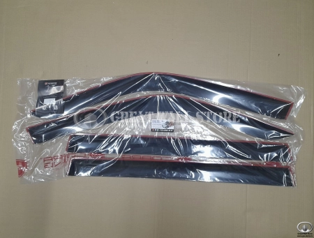 Дефлекторы окон (ветровики) Haval Dargo (COBRA TUNING)