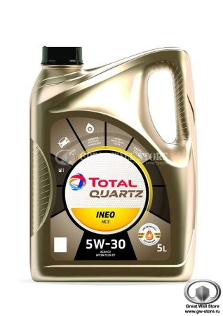 Масло моторное синтетическое TOTAL QUARTZ INEO MC3 5W30 SN/CF, C3 (5л)