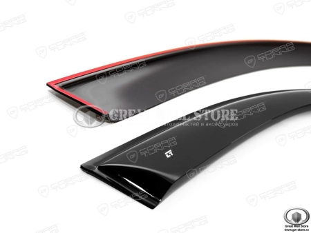 Дефлекторы окон (ветровики) Haval Jolion (COBRA TUNING)