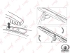 Щетка стеклоочистителя LYNX пятой двери Hover (аналог 6310111-K00	) (Япония) Щетка стеклоочистителя LYNX пятой двери Hover (аналог 6310111-K00	) (Япония)