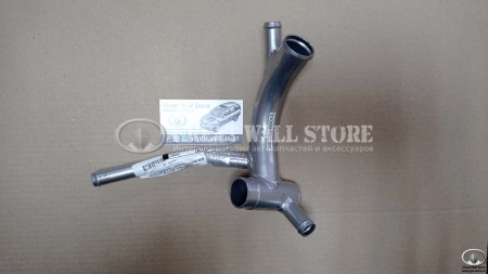 Трубка водяная отводящая водяного насоса Hover H5 Дизель (аналог) Трубка водяная отводящая водяного насоса Hover H5 Дизель (аналог)