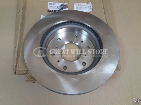 Диск тормозной задний Haval H9 (дизель, бензин до 2021) (ОРИГИНАЛ)