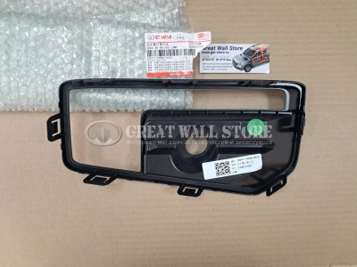 Haклaдкa (рамка) заднего пpoтивoтyмaнного фонаря пpaвaя Haval Dargo X (ОРИГИНАЛ)