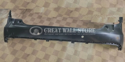 Бампер задний верхняя часть Haval Jolion рестайлинг с 2024 под 6 парктроника (ОРИГИНАЛ)