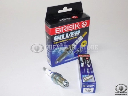 Свеча зажигания BRISK SILVER комплект для HOVER с ГБО