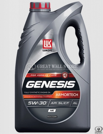 Масло моторное синтетическое LUKOIL GENESIS ARMORTECH HK 5W30 A3/B3/B4, SL/CF (4л)