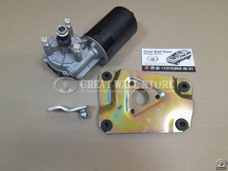 Мотор стеклоочистителя передний (ПРЯМОУГОЛЬНАЯ ФИШКА)  Hover H2