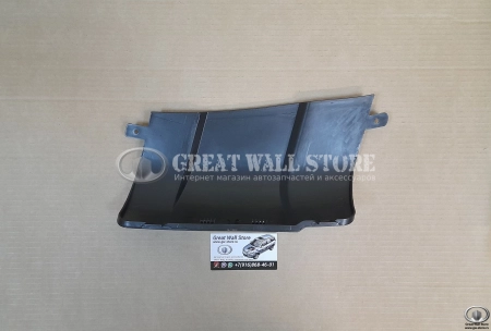 Заглушка переднего бампера буксирующего крюка HOVER H3