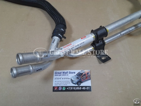 Трубка системы обогрева с разветвителем (под капотом) Haval H9 (ОРИГИНАЛ)