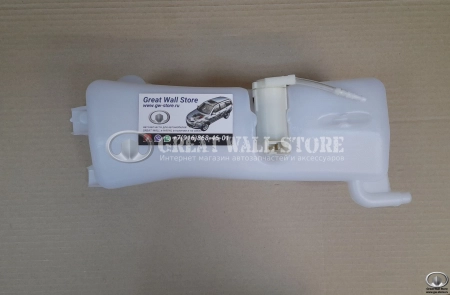 Бачок омывателя в сборе с 2 моторами (без горловины)  Hover H3, H3 NEW