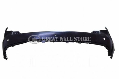 Бампер задний верхняя часть Haval Jolion рестайлинг с 2024 под 3 парктроника (аналог)