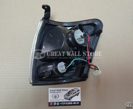 Указатель поворота передний правый Safe, Deer (серебро)