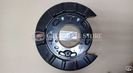 Щит заднего тормоза правый в сборе Hover, Safe F1