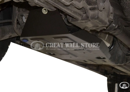 Защита топливного бака (сталь) Автоброня для Haval H6 (2014-2020) Защита топливного бака (сталь) Автоброня для Haval H6 (2014-2020)