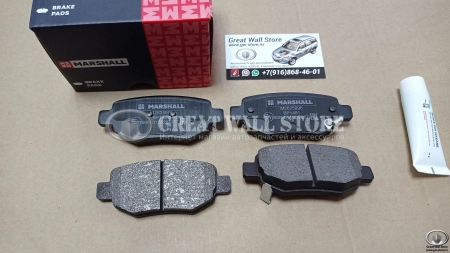 Колодки тормозные задние Chery Tiggo 4, 5, 7, 8 (MARSHALL аналог T15-6GN3502080)