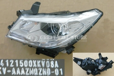 Фара головного света левая HAVAL H9 (25W ОРИГИНАЛ)