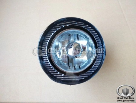 Фара противотуманная передняя левая Hover H3 (пластик)