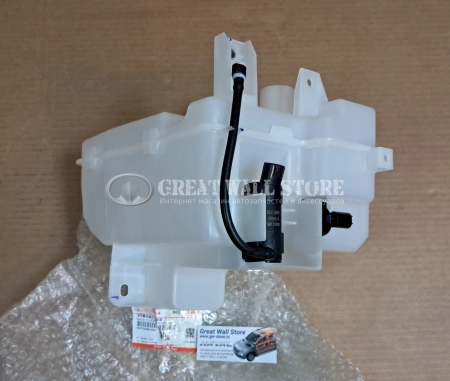 Бачок омывателя стекла (в сборе с моторчиком и датчиком уровня жидкости) Haval H3 (ОРИГИНАЛ)