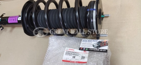 Амортизатор передний правый в сборе (с пружиной, опорой, пыльником и отбойником) Haval Dargo, Dargo X (ОРИГИНАЛ)