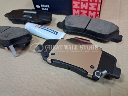 Колодки тормозные дисковые передние к-кт Geely ATLAS (MARSHALL аналог 4048003200)