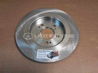 Диск тормозной задний Haval Dargo, Dargo X, F7 II-поколение, H7 (аналог)