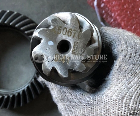 Комплект шестерен редуктора переднего моста (главная пара 4.55) Hover, Safe F1 (41:9)