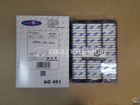 Фильтр воздушный Chery Tiggo 1.6 (GOODWILL аналог T11-1109111LA)