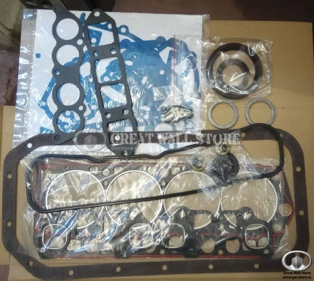 Комплект прокладок и РТИ двигателя 491QE (полный)
