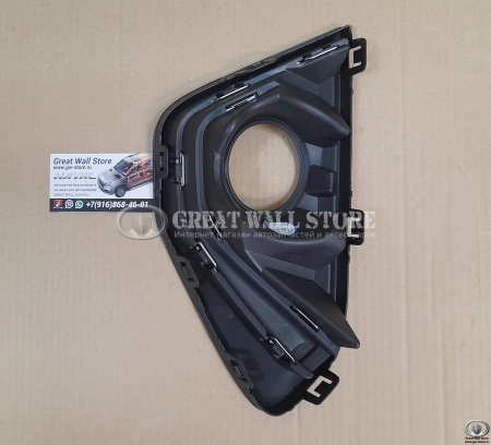 Накладка (рамка) ПТФ передняя правая Haval F7, F7X (аналог)