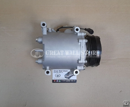 Компрессор кондиционера (чёрный шкив) HOVER