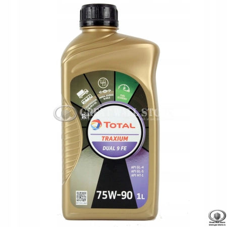 Масло трансмиссионное TOTAL Transmission Dual 9 FE 75W90 GL 4/5 (1л) (старый арт. 10350301)