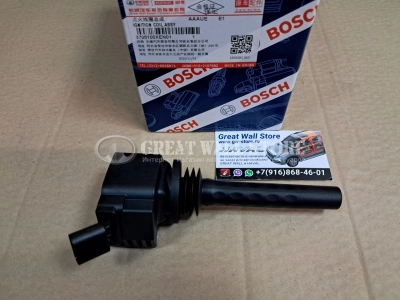 Катушка зажигания Haval Dargo, Dargo X, F7 II-поколение, H7, Tank 500 Urban гибрид (ОРИГИНАЛ BOSCH F 01R 00A 151))