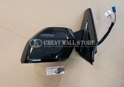 Зеркало боковое левое в сборе Tank 400 (ОРИГИНАЛ)