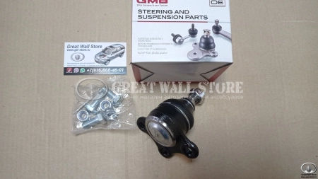 Шаровая опора верхняя GMB для Hover, Safe F1, Wingle, Sailor