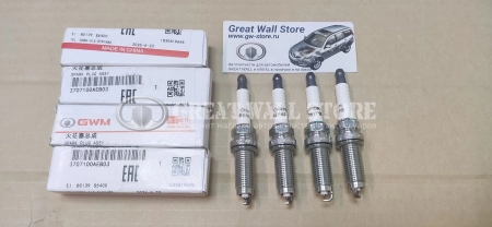 Свечи зажигания комплект для HAVAL F7 1.5T, Jolion 4WD 150л.с., H3 4WD, F7 II-поколение 1.5Т (ОРИГИНАЛ Champion REA6ZWYPB)