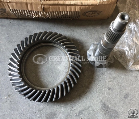 Комплект шестерен редуктора заднего моста (главная пара 4.55) Hover, Safe F1 (41:9)